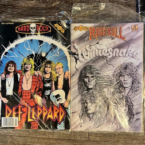 LOT of 9 Rock N Roll Comics NIRVANA QUEEN SEX Pistols - Picture 2 of 11